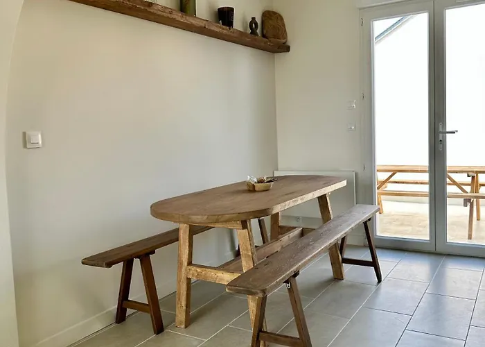 Casa de Férias Charmante Maison Avec Terrasse